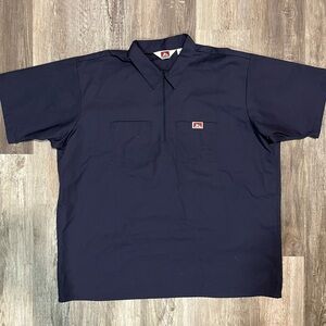 Ben Davis Dark Blue Men's Casual Shirt